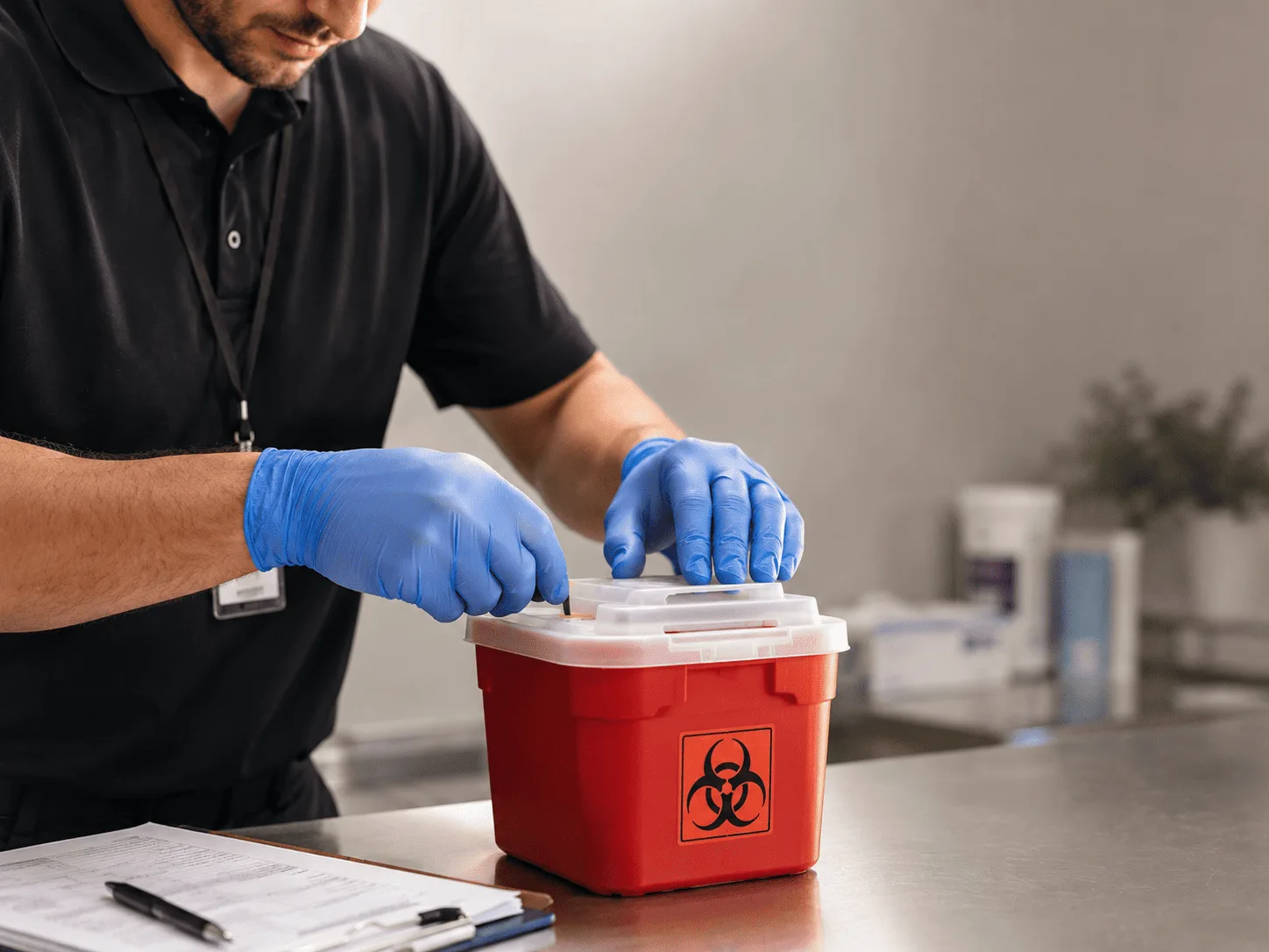 Why choose Sharps Waste Disposal in Okawville, IL